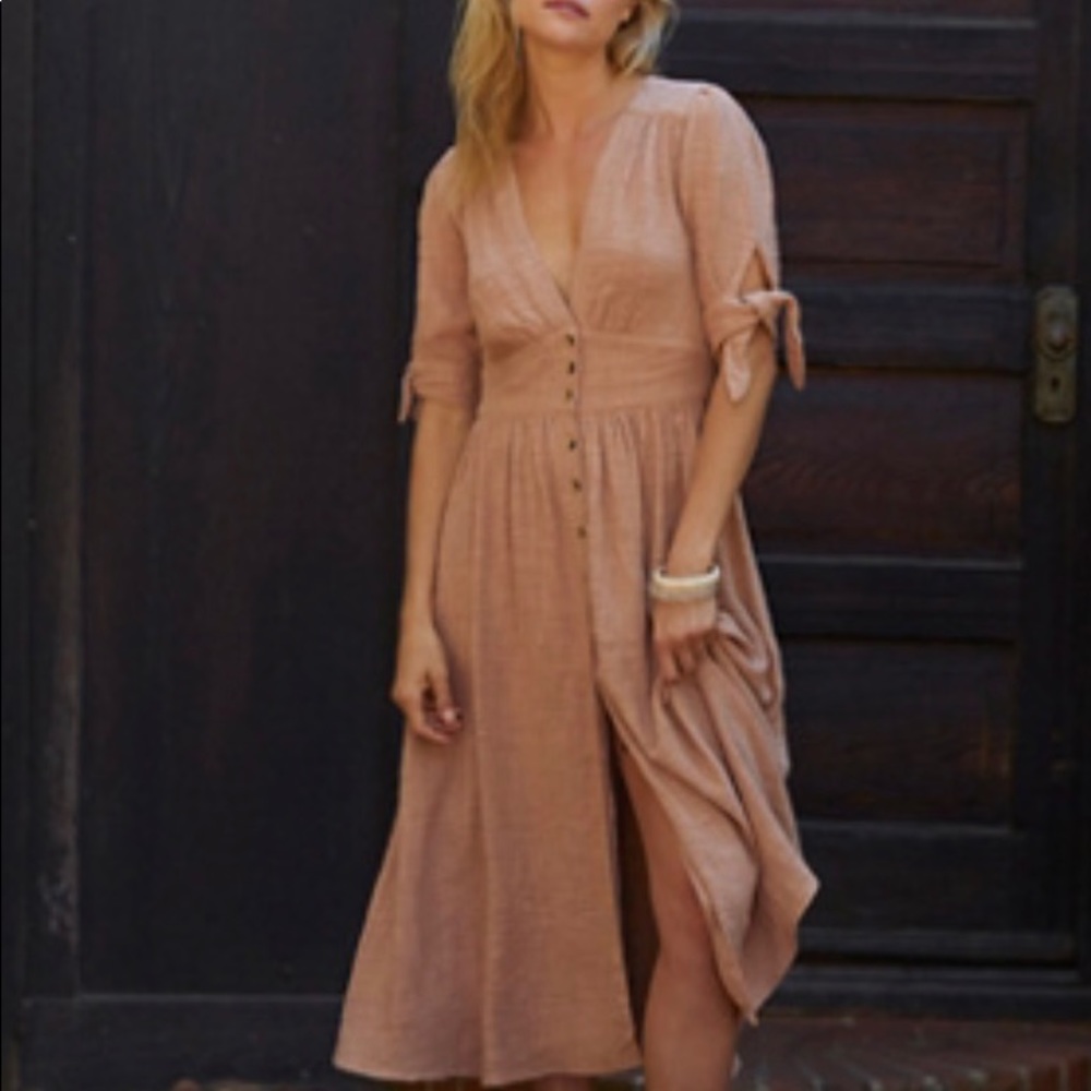 Love of My Life Free People Midi Dress
